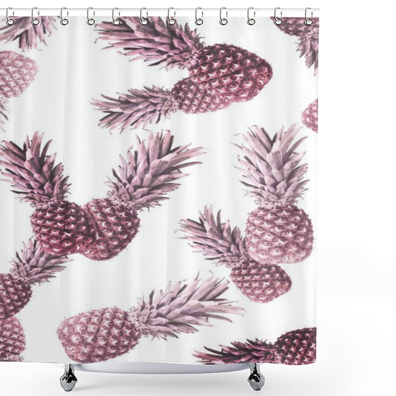 Personality  Pineapples Shower Curtains