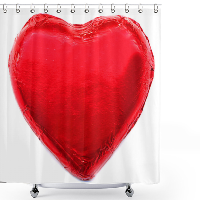 Personality  Red Heart Shower Curtains