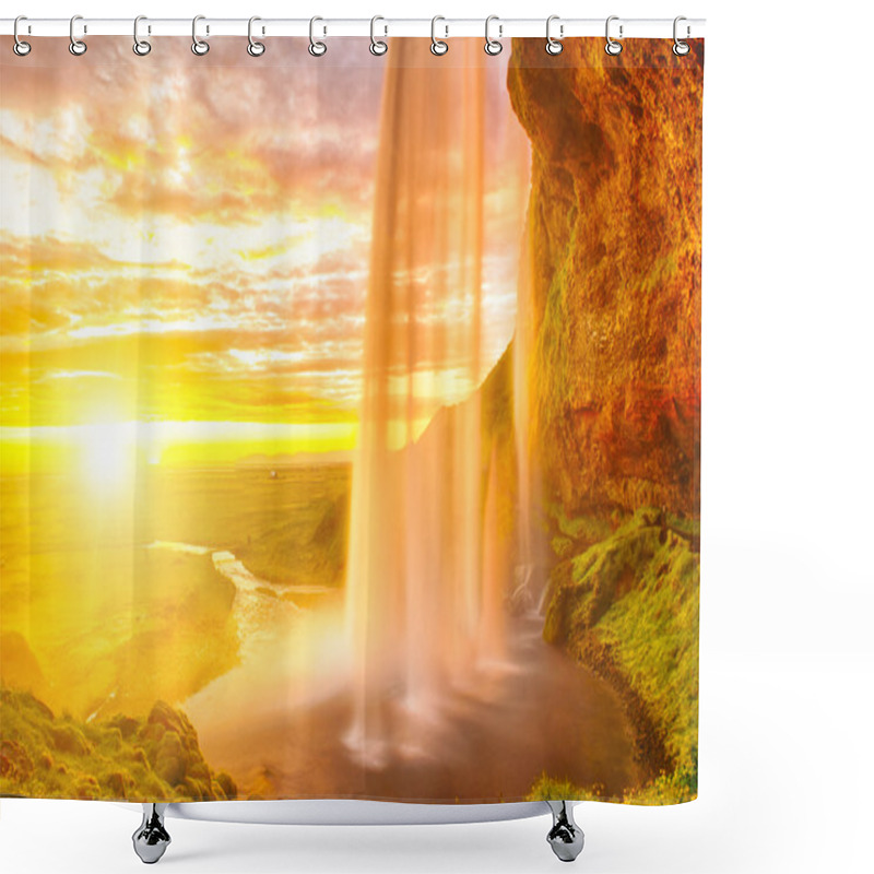 Personality  Seljalandsfoss Shower Curtains