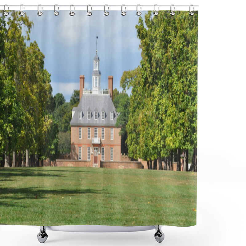 Personality  Governors Palace In Wlliamsburg, Virginia Shower Curtains