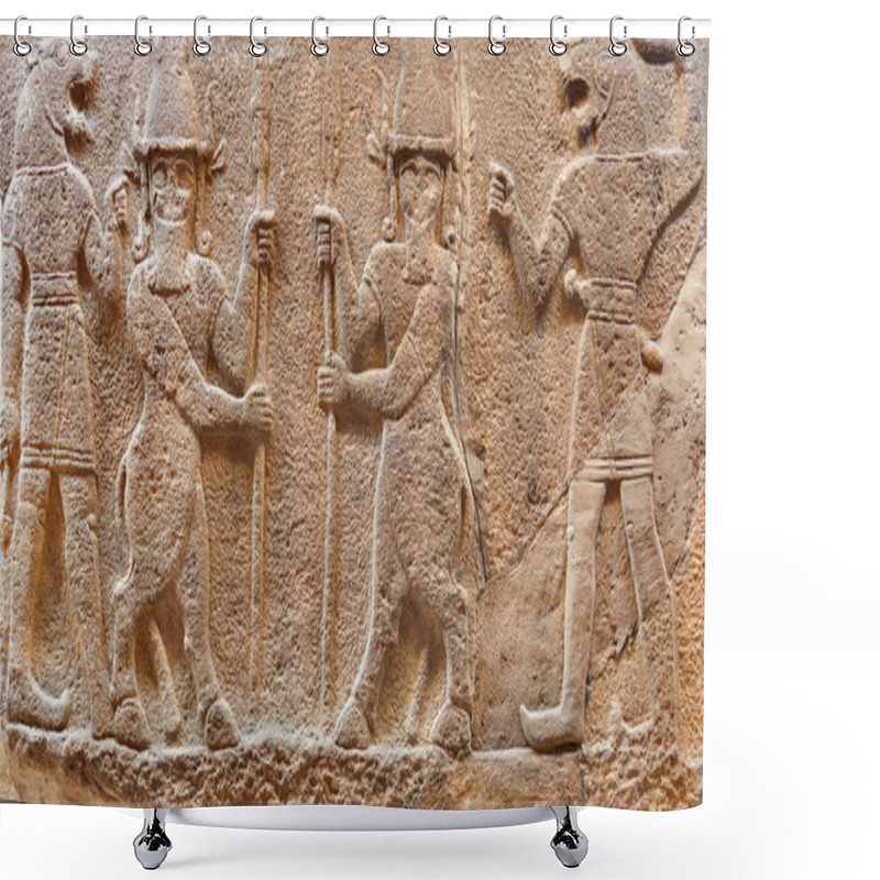 Personality  The Ancient Art In The Museum Of Anatolian Civilizations - Ankar Shower Curtains