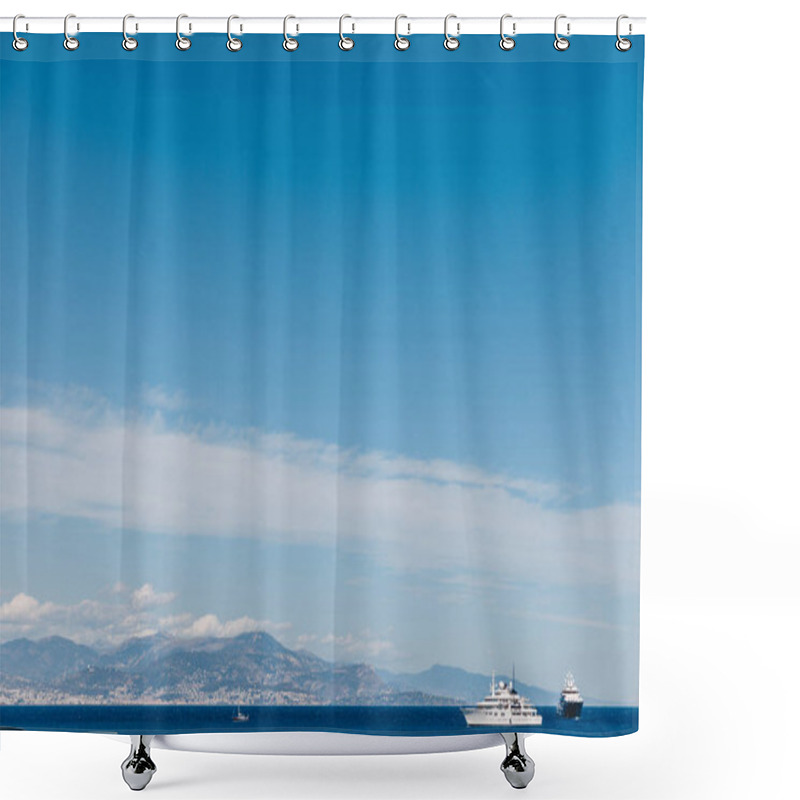 Personality  Ships Shower Curtains