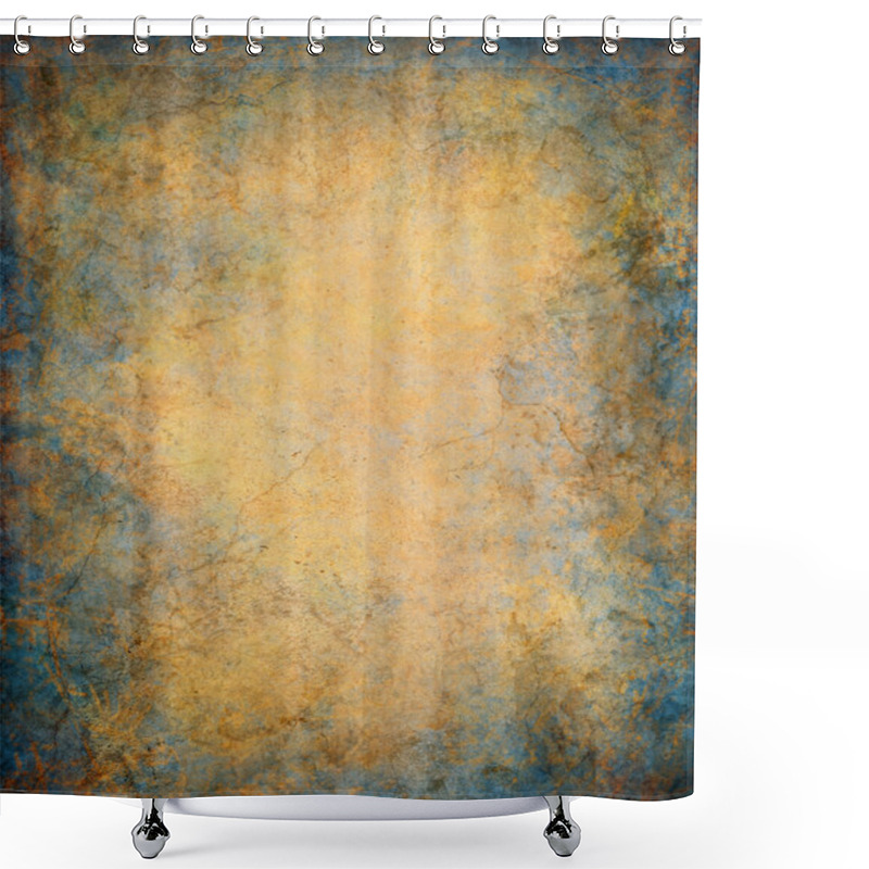 Personality  Marbled Grunge Background Shower Curtains