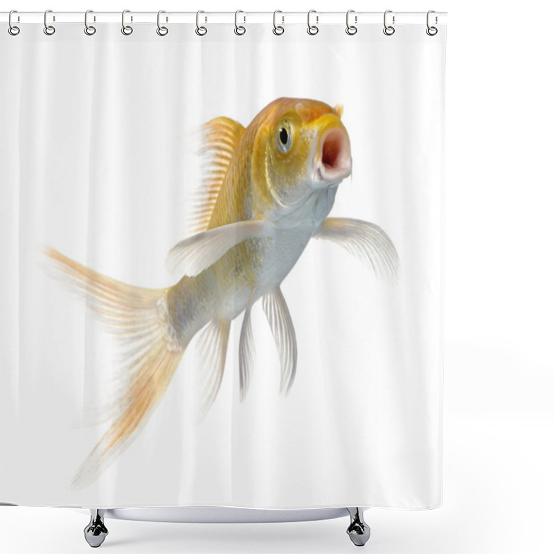 Personality  Orange Carp Shower Curtains