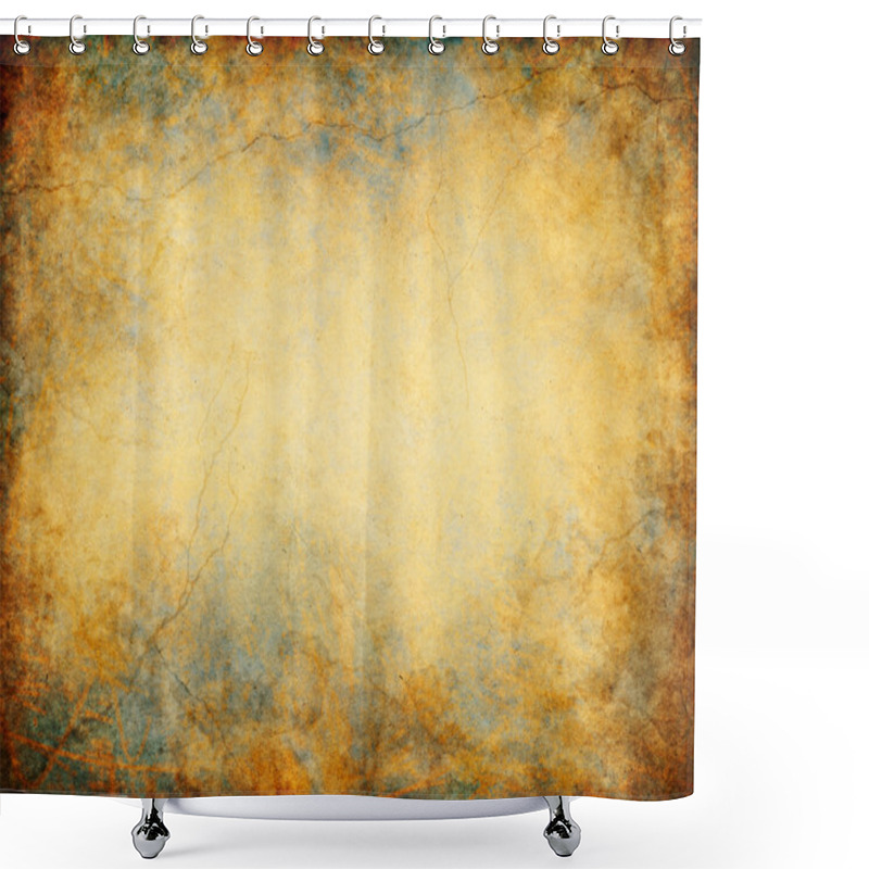 Personality  Patina Grunge Background Shower Curtains