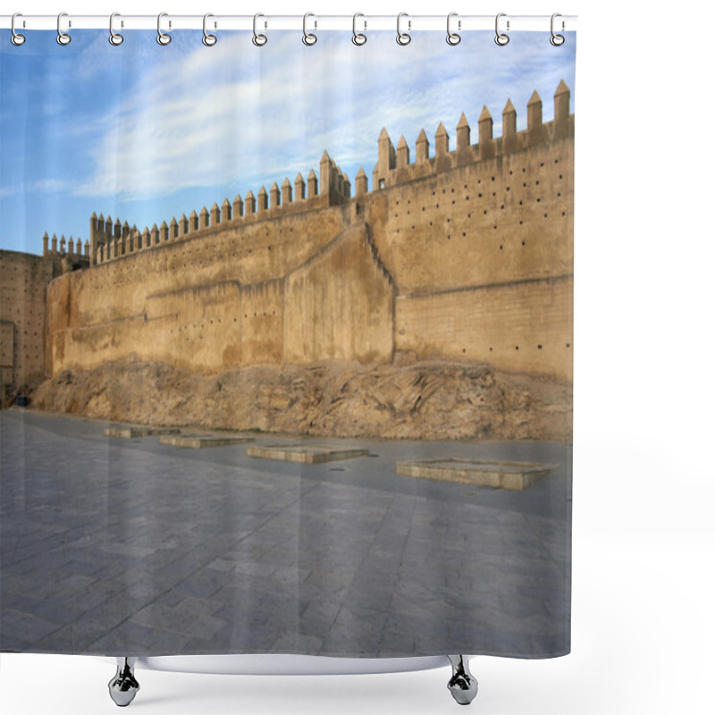 Personality  Fortified City Walls Shower Curtains