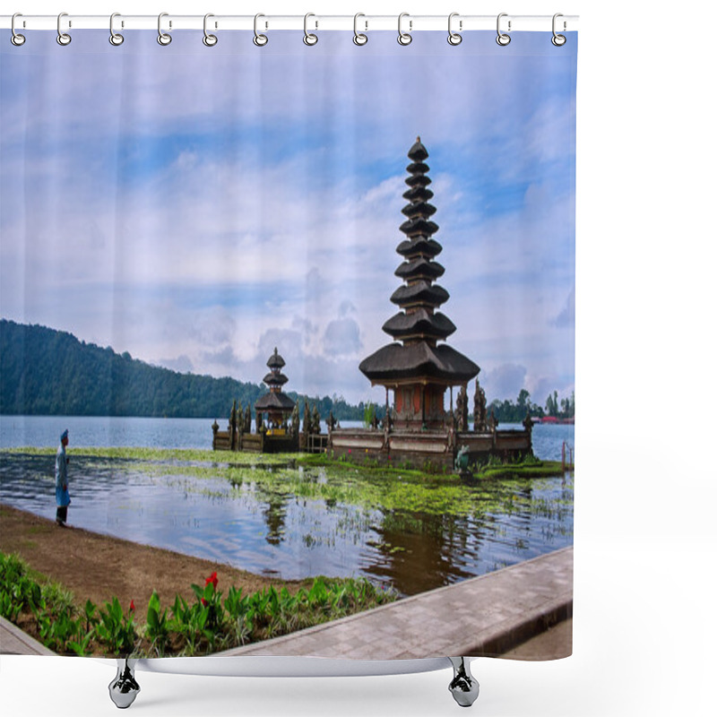 Personality  Ulun Dalu Temple In Bali Indonesia Shower Curtains