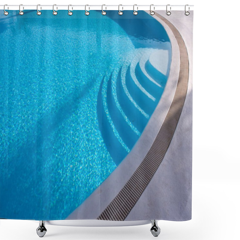 Personality  Swimming Pool Shower Curtains