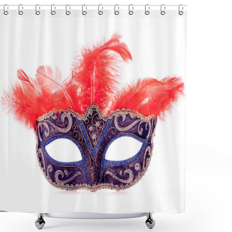 Personality  Venetian Carnival Mask Shower Curtains