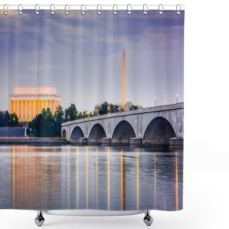 Personality  Washington DC Skyline Shower Curtains