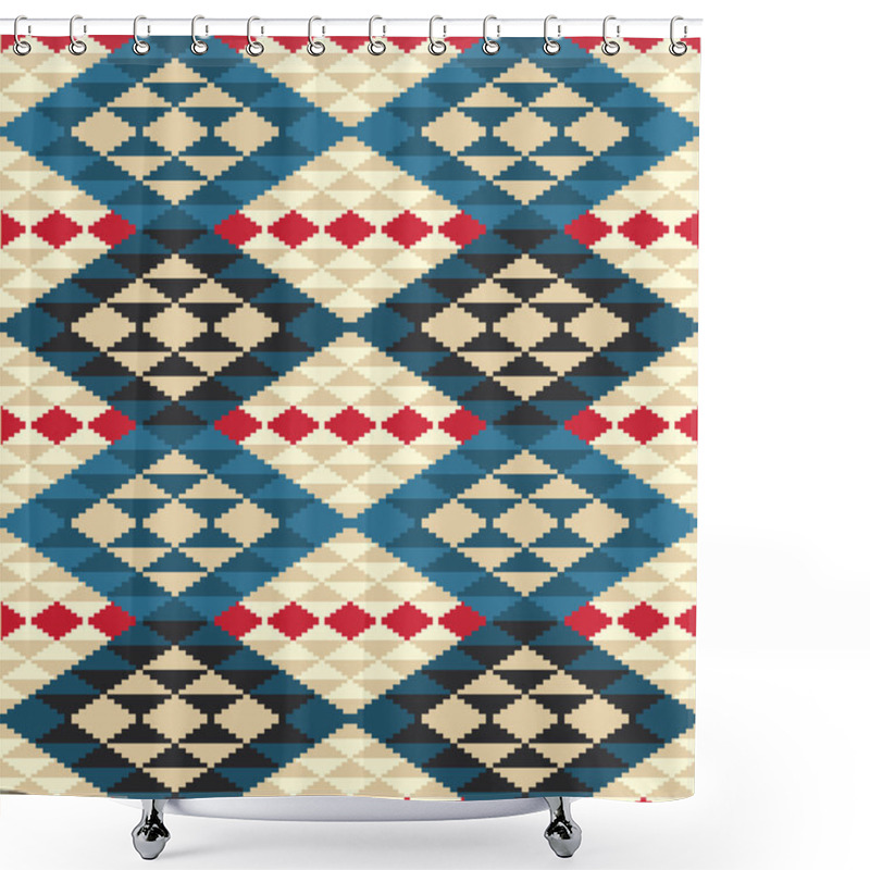 Personality  Ethnic Pattern Shower Curtains