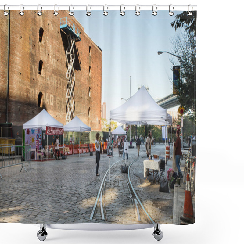 Personality  Dumbo Arts Festival Brooklyn Shower Curtains