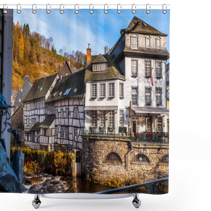 Personality  Cityscape Monschau, Gemany Shower Curtains