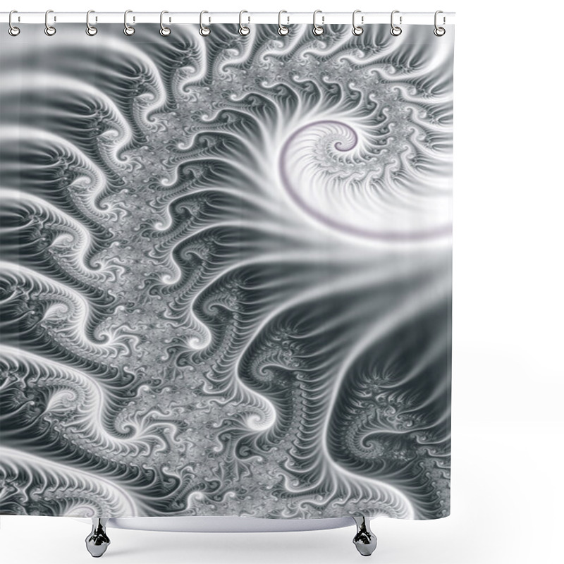 Personality  Alien Skin Shower Curtains