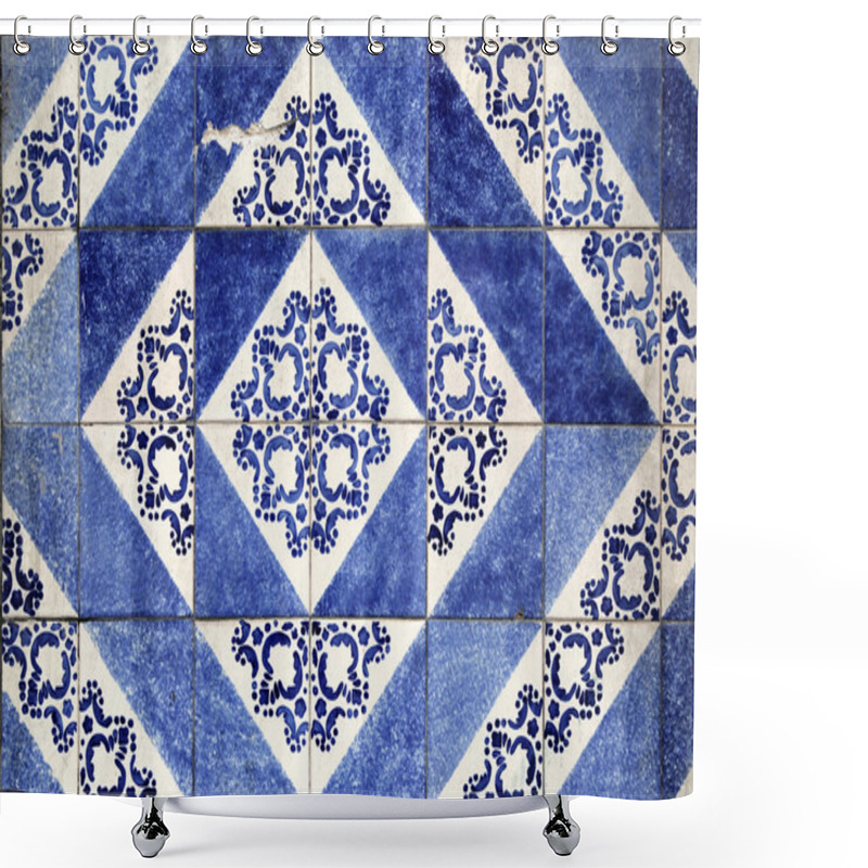 Personality  Traditional Tiles From Porto, Portugal Shower Curtains