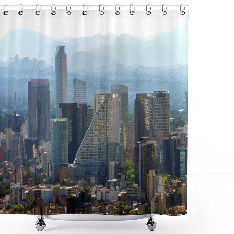 Personality  Downtown Mexico City Shower Curtains