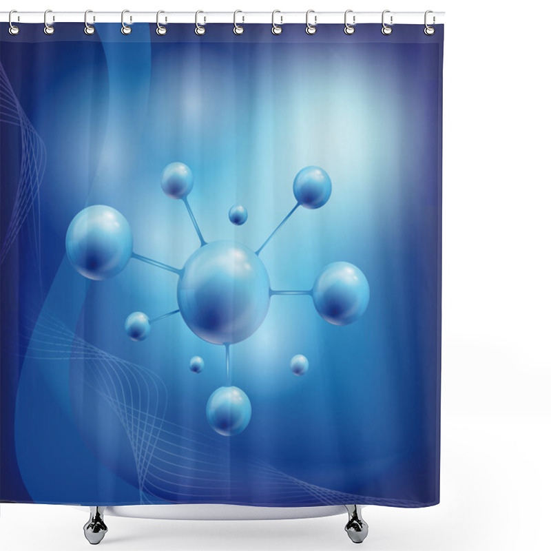 Personality  Atom Symbol  Shower Curtains