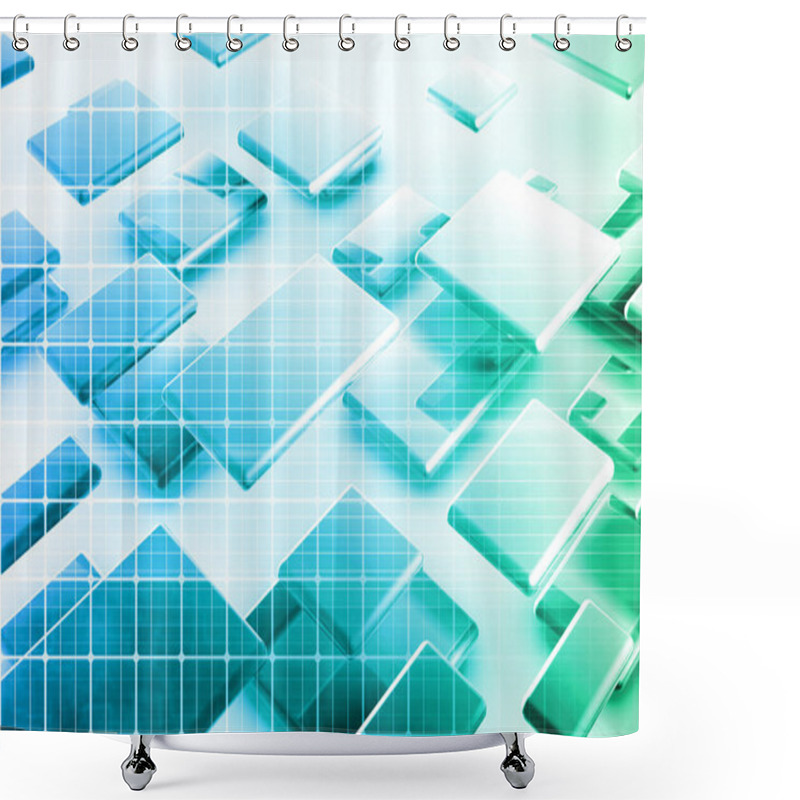 Personality  Latest Technology Shower Curtains