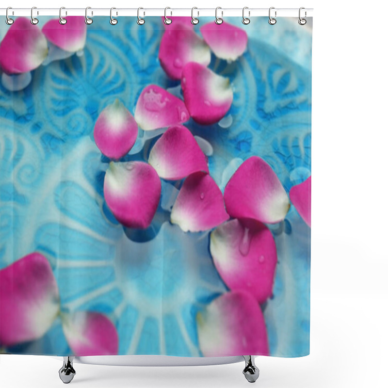 Personality  Beautiful Spa Composition Shower Curtains