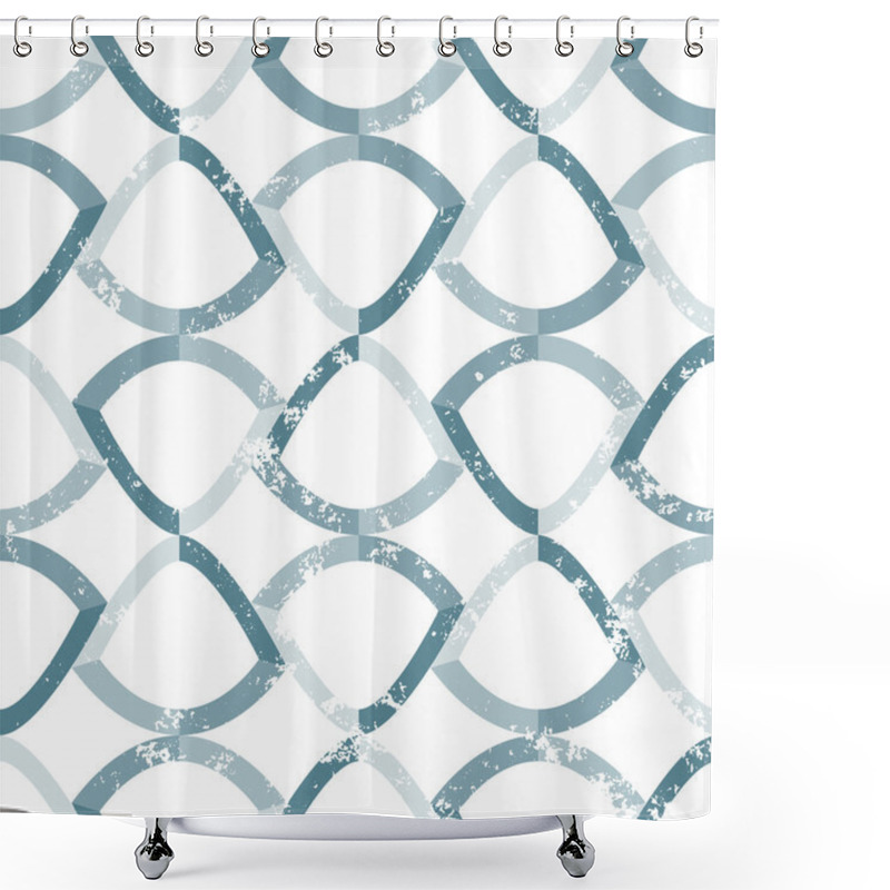 Personality  Abstract Pattern With Lines Shower Curtains