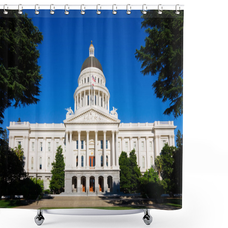 Personality  Capitol Building Shower Curtains