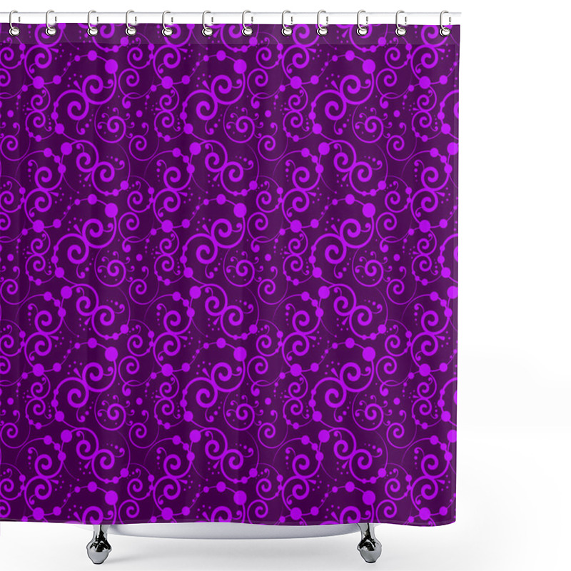 Personality  Seamless Abstract Background Shower Curtains