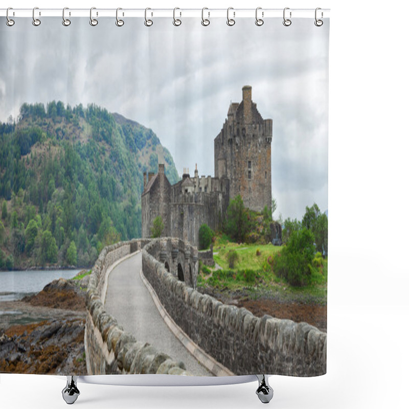 Personality  Eilean Donan Castle, Highlands, Scotland. UK Shower Curtains