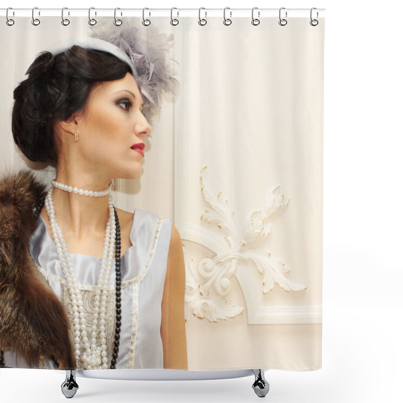 Personality  Fashion Woman Shower Curtains