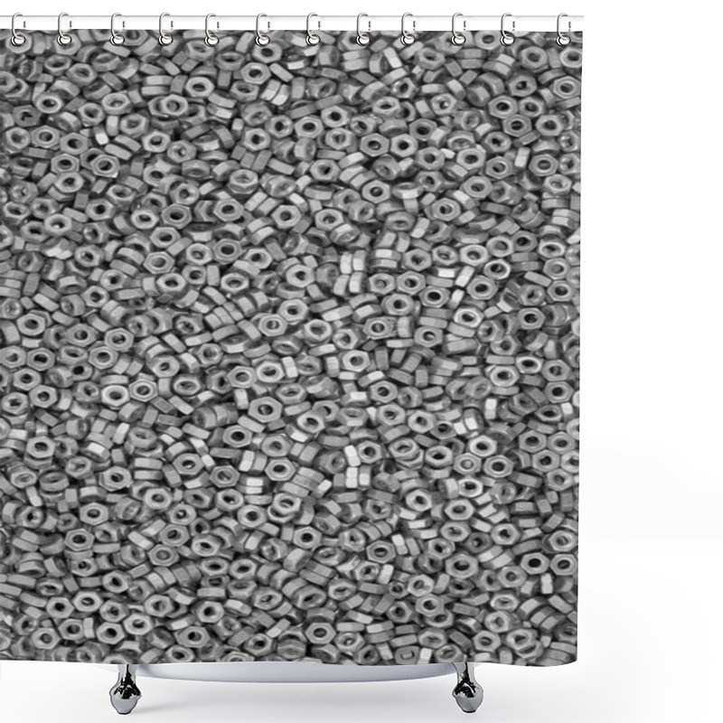 Personality  Nuts Texture. Shower Curtains