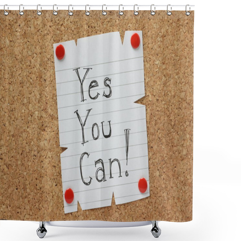 Personality  Yes You Can Shower Curtains