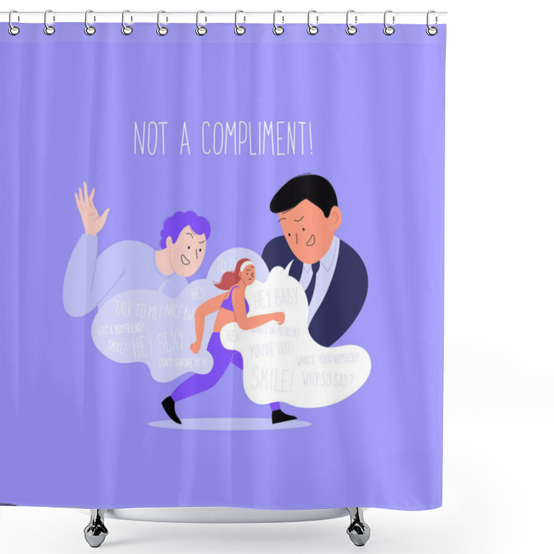 Personality  Its Not A Compliment Shower Curtains