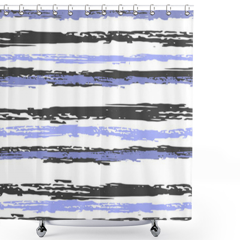 Personality  Seamless Background Of Stripes. Shower Curtains