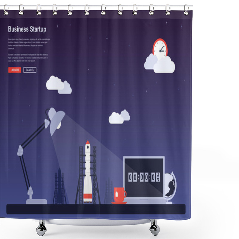 Personality  Final Countdown Shower Curtains