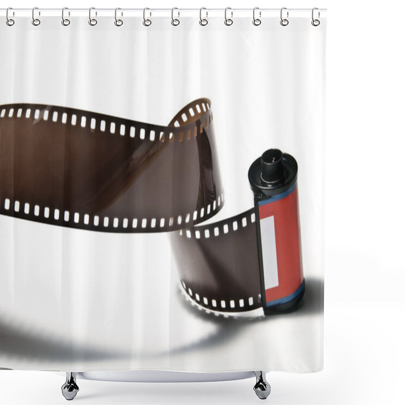 Personality  Photo Film V1 Shower Curtains