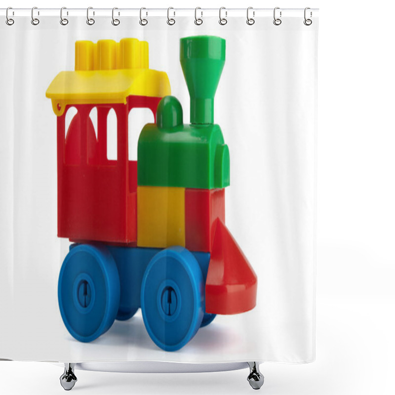 Personality  Toy Train Shower Curtains