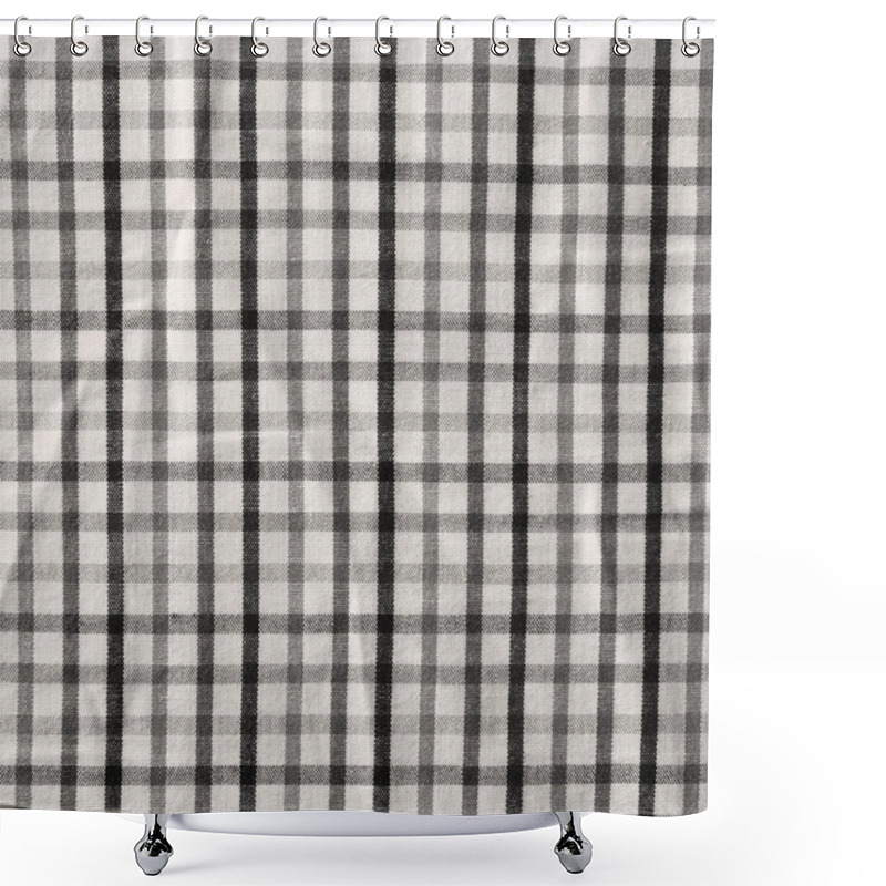 Personality  Checkered Picnic Blanket Shower Curtains