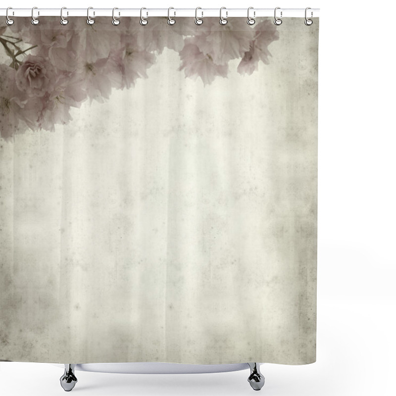 Personality  Textured Old Paper Background   Shower Curtains