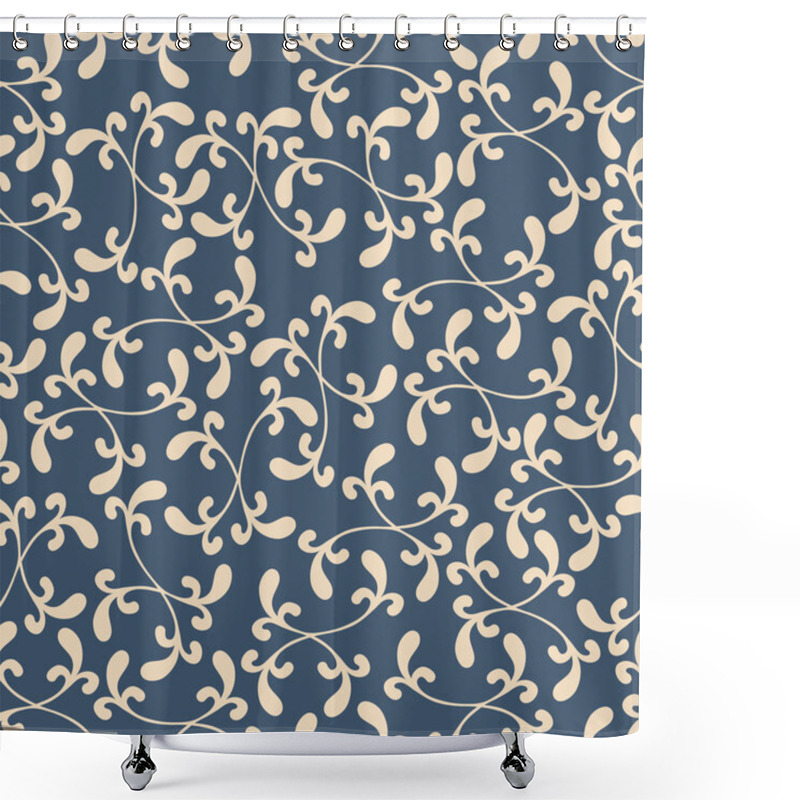 Personality  Leafy Ornament Shower Curtains