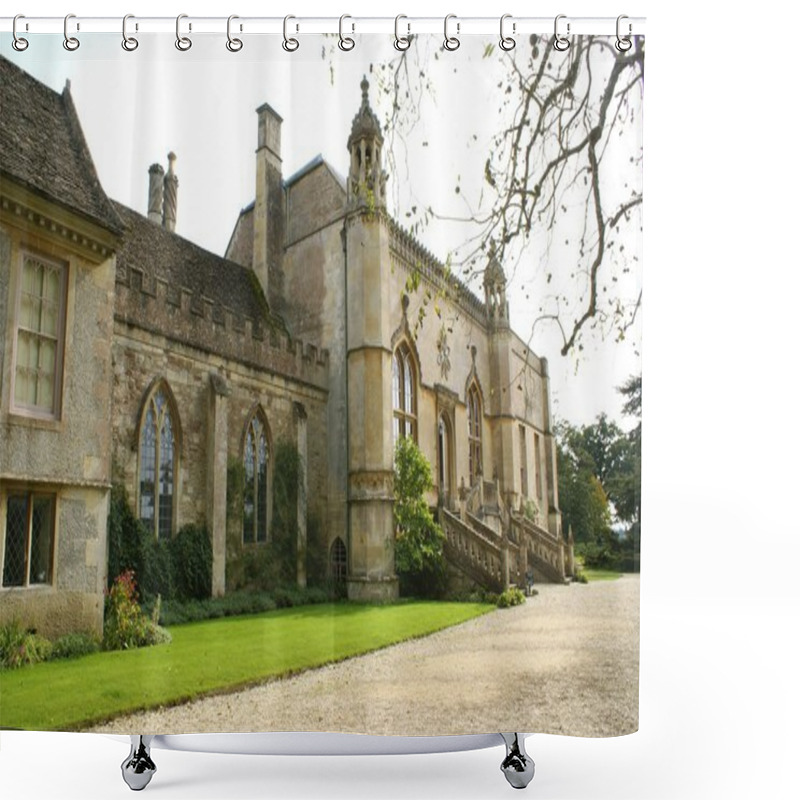 Personality  Lacock Abbey, Lacock, Chippenham, Wiltshire, England Shower Curtains