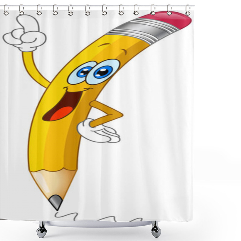 Personality  Pencil Shower Curtains