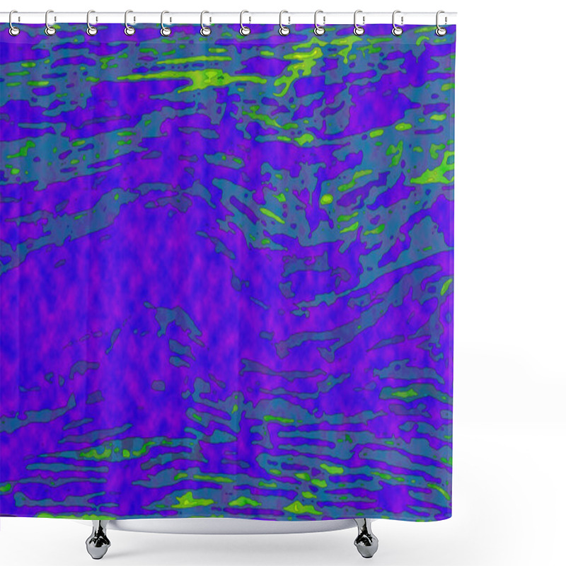 Personality  Ink, Abstract Art, Abstract Lines. Texture Background. Irregular Pattern. Trendy Design. Rhythmic Noise Particles. Packaging Pattern Shower Curtains