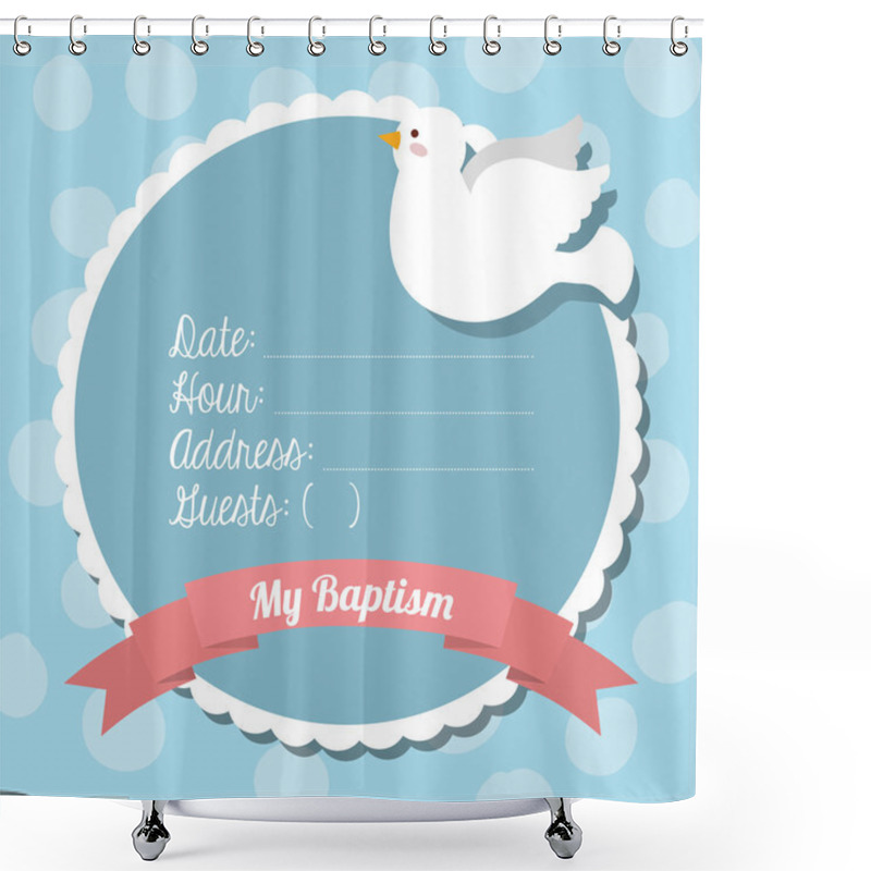 Personality  Santorini Island, Greece Shower Curtains