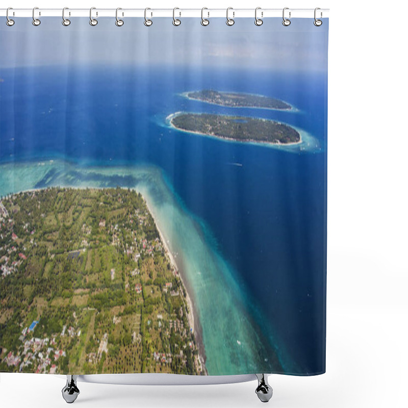 Personality  Gili Islands With Incredible Diversity Of Marine Life Shower Curtains