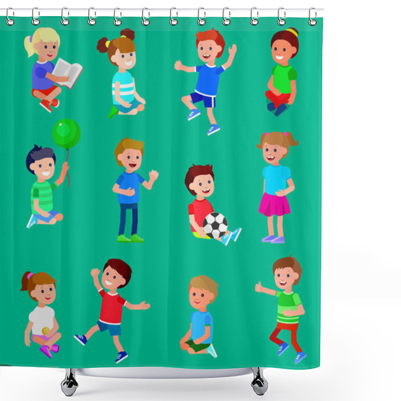 Personality  Childrens Day, Child Shower Curtains