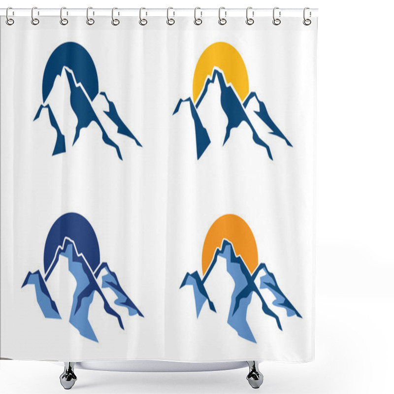 Personality  Mountains Shower Curtains