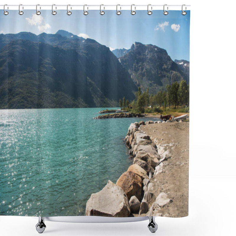 Personality  Gjende Shower Curtains