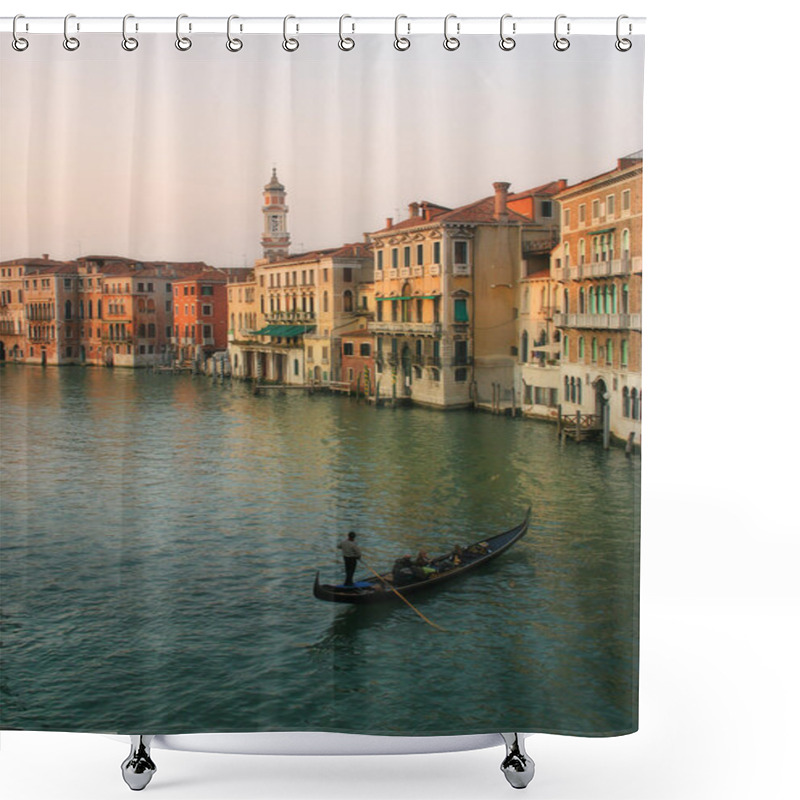 Personality  Grand Canal In Venice, Italy. Shower Curtains