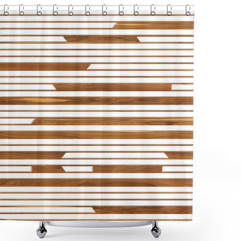 Personality  Wood Decorative Wall Panel Design, Wardrobe Panels-Decorative Wall Panels Design Shower Curtains