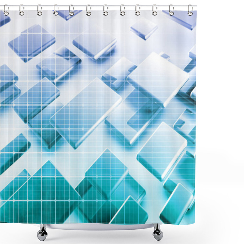 Personality  Internet Connection Shower Curtains