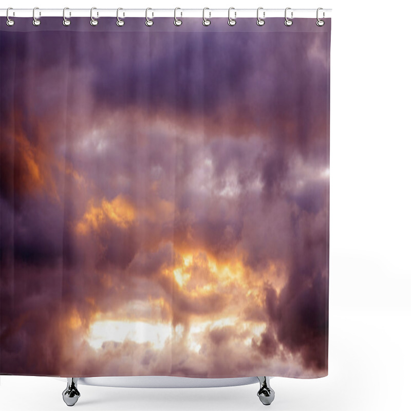 Personality  Clouds Shower Curtains